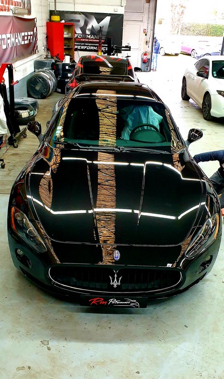 MASERATI Traitement céramique hydrophobe RM performance  Traitement céramique 62, attin, Montreuil sur mer , attin , le touquet , Berck