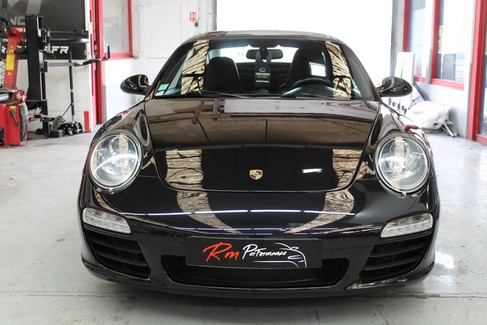 PORSCHE CARRERA 5 resultat Traitement céramique hydrophobe RM performance  Traitement céramique 62, attin, Montreuil sur mer , attin , le touquet , Berck